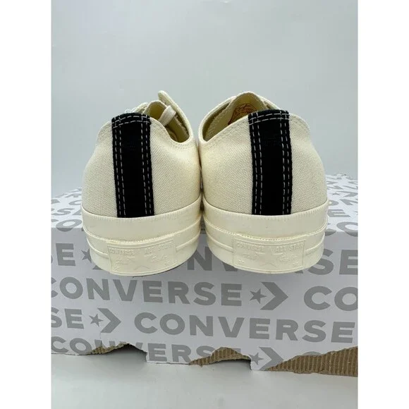 Converse x COMME des GARCONS Chuck 70 Mens Size 13 Cream White CDG Shoes 150207C